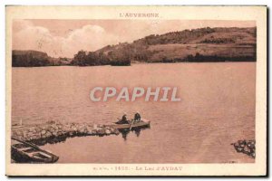 Old Postcard Lac d & # 39Aydat