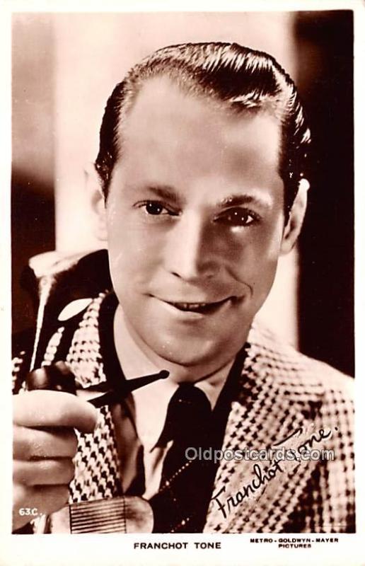 Franchot Tone Movie Star Actor Actress Film Star Unused 