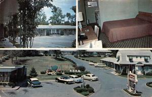 NASHVILLE, TN  Tennessee  SHERRY COURTS & RESTAURANT  Roadside  c1950's Postcard