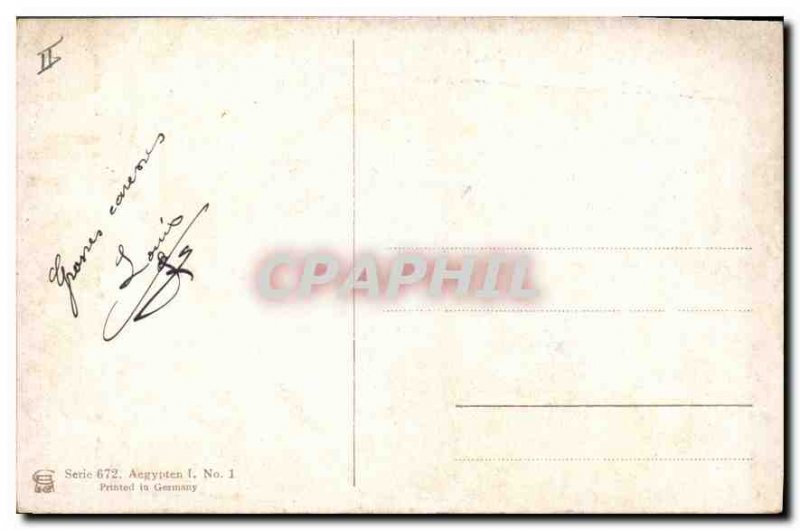 Postcard Ancient Egypt Egypt The Sphinx