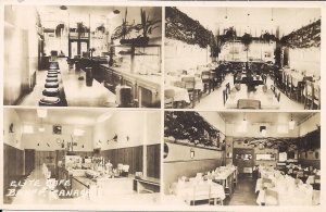 RPPC Banff AB Canada 1920 Elite Cafe, Restaurant, Soda Fountain, Diner Interior