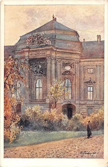 Austria Vienna   Auerspergpalais, artist Drawn