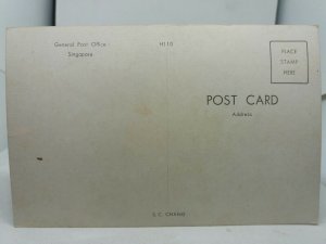 Vintage Postcard The General Post Office Singapore 1970s