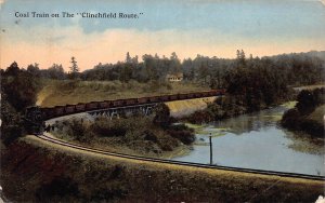 J92/ Skyland Ashville North Carolina Postcard c1910 Coal Train Railroad 374