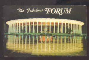 LOS ANGELES LAKERS THE FORUM BASKETBALL STADIUM VINTAGE POSTCARD