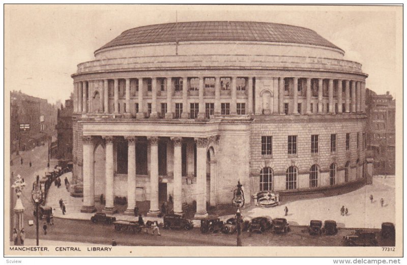 MANCHESTER, Lancashire, England, United Kingdom; Central Library, 10-20s