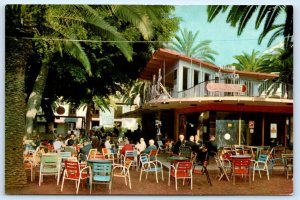 PUERTO de la CRUZ, Tenerife Spain ~ BAR DINOMICO Charco Square 4x6 Postcard