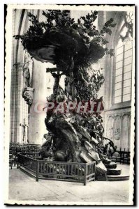 Modern Postcard Mechelen Cathedral St Rumbold Chair Of Truth