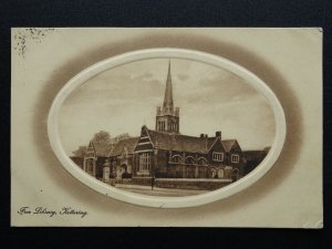 Northampton KETTERING The Free Library c1910 Postcard by Castle Series