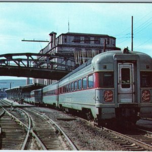 1958 Scranton, PA Depot Phoebe Snow Train Railroad Doug Wornom Chrome Photo A209