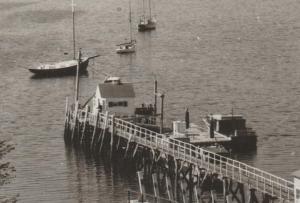 RPPC View of Boothbay Harbor, Maine from McKown Hill