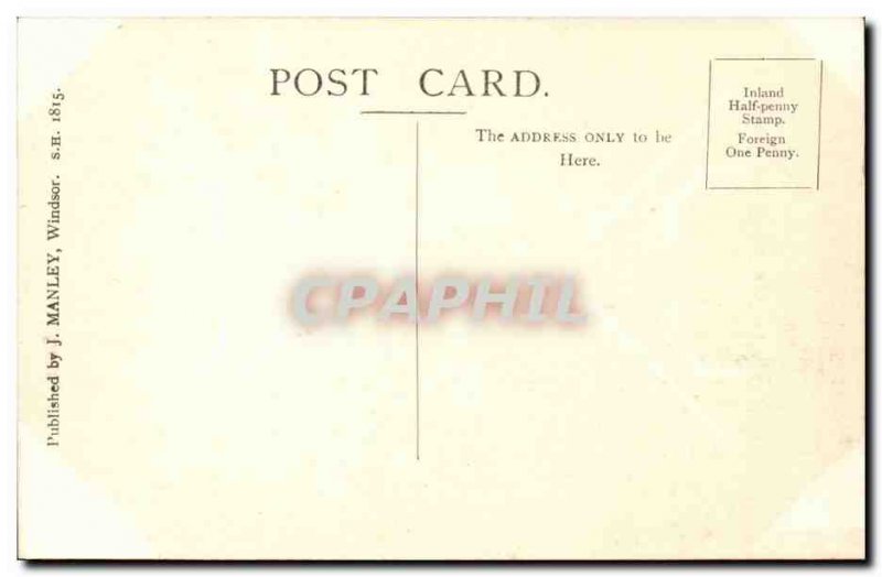 Great Britain Great Britain Old Postcard Windsor castle