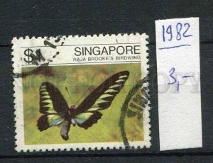 266263 SINGAPORE 1982 year used stamp butterfly