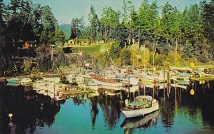 Canada Scott Point Marina Long Harbor Salt Spring Island British Columbia