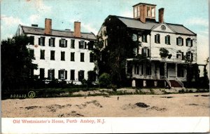 Vtg Perth Amboy NJ Old Westminster's Home The Proprietary House 1905 Postcard