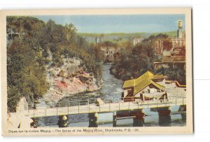 Sherbrooke Quebec Canada Postcard 1915-1930 The Gorge of the Magog River