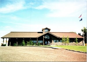 Crazy Mountain Museum Big Timber Montana Postcard