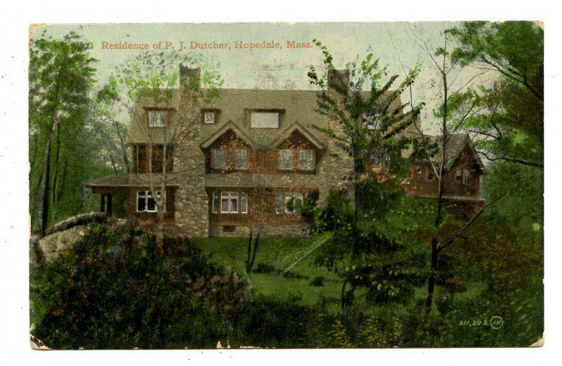 MA - Hopedale. P. J. Dutcher Residence