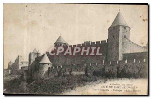 Postcard Old Cite Carcassonne Tours Mipadre Cabuzac Strings High