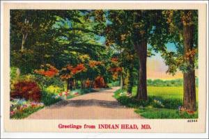 Greetings from Indian Head MD