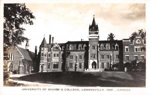 Lennoxville Canada University of Bishop's College Real Photo Postcard J77241