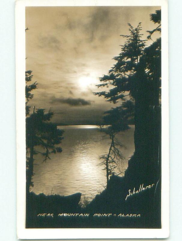 Pre-1949 rppc MOUNTAIN POINT Near Metlakatla In Hyder Census Area AK i9777