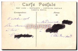 Postcard Old Saint Germain En Laye The Museum Court