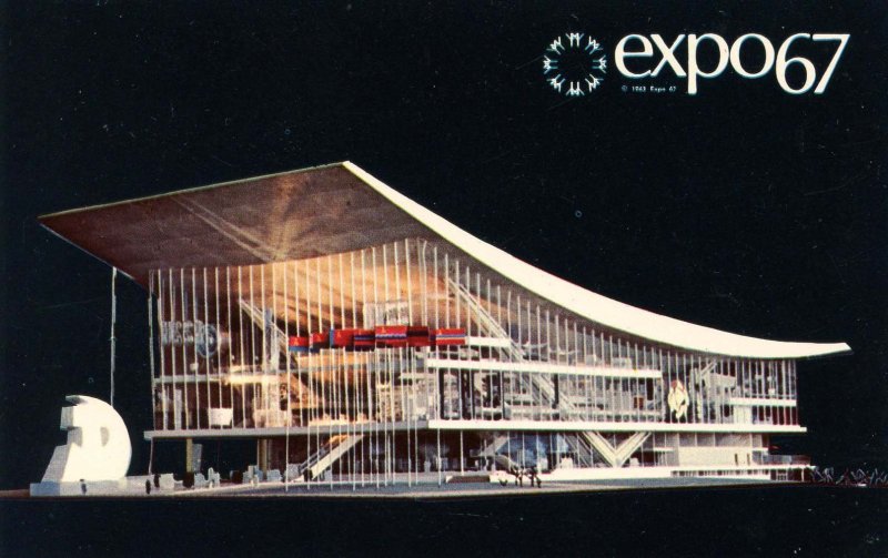 Canada - Quebec, Montreal. Expo '67. Soviet Union Pavilion