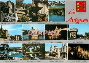 Postcard Modern Reflections of Avignon Vaucluse Provence