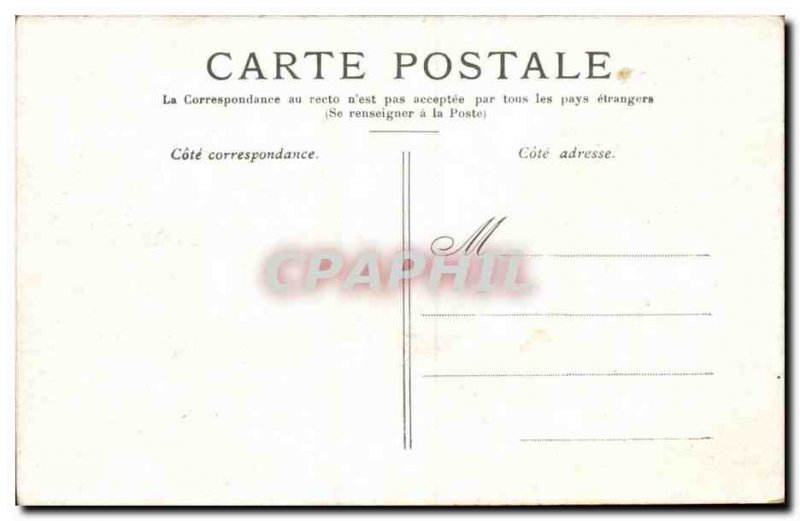 Paris Old Postcard Pantheon