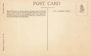 Raphael Tuck A Road Through The Mora Forest Trinidad Huts (A 10) Postcard