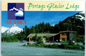 Postcard - Portage Glacier Lodge, Alaska
