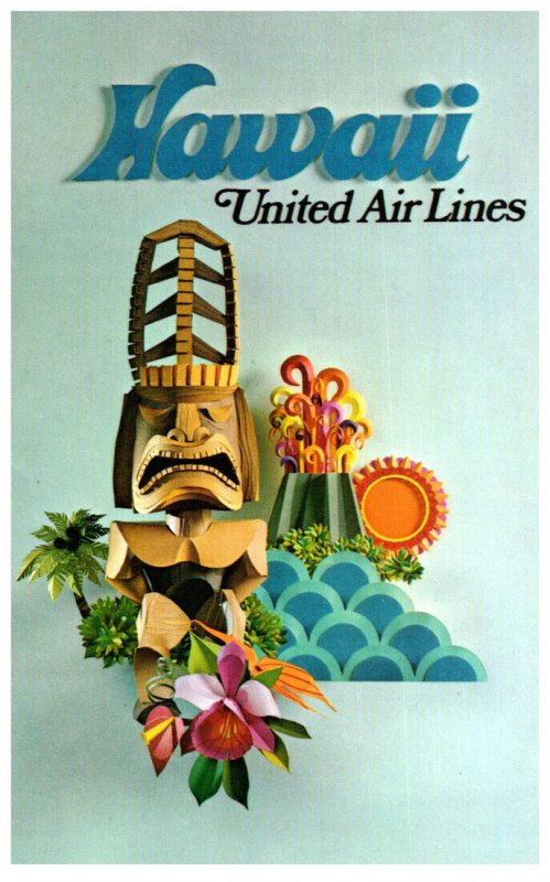 Hawaii  Fly the Freindly Sky's of United Airlines