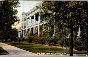 The Park Hotel, Mt. Clemens MI c1911 Vintage Postcard V23