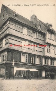 France, Quimper, Maison du XVI Siecle, Rue Kereon, Levy Fils LL No 56