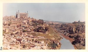 Alcazar Fortress Toledo Spain Non Postcard Backing 