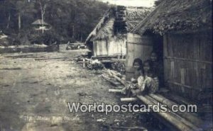 Real Photo Malay Raft Houses Malaysia Unused 