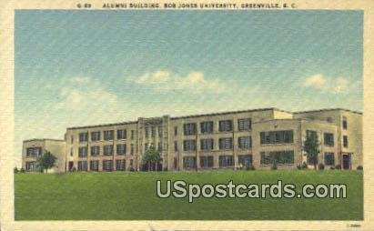 Alumni Building, Bob Jones University - Greenville, South Carolina