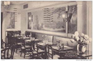 Corner of Dining Room, Schrafft's, Philadelphia, Pennsylvania, PU-1951