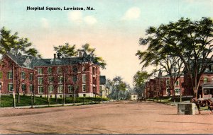 Maine Lewiston Hospital Square