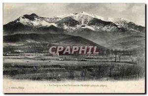 Old Postcard Canigou and around Prades