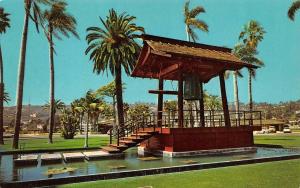 SAN DIEGO, CA California  FRIENDSHIP BELL~Sister City Yokohama Japan   Postcard