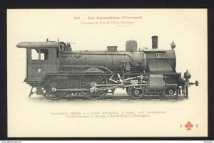TRAIN LOCOMOTIVE ENGINE - (212) Les Locomotives (Allemagne) Chemis