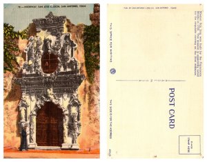 Doorway, San Jose Mission, San Antonio, Texas (8770)