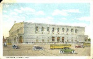 Auditorium  - Memphis, Tennessee TN Postcard
