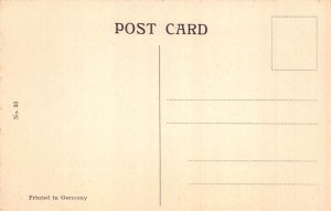 A004 India Clouds Above Darjeeling vintage postcard