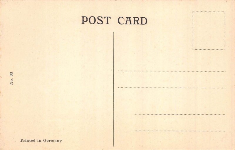 A004 India Clouds Above Darjeeling vintage postcard