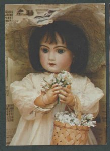 1985 PPC* Juneau Doll Made By Emile Juneau France 1890's Bisque Head See Info