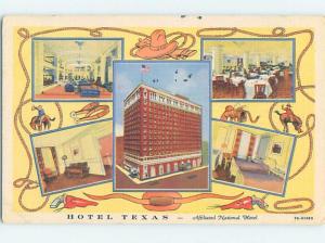 Linen HOTEL SCENE Fort Worth Texas TX B2902