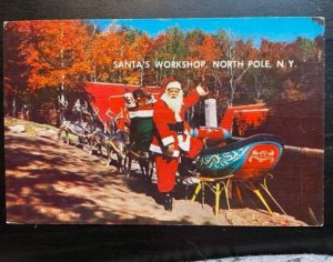 Vintage Postcard 1959 Santa's Workshop, North Pole, New York (NY)